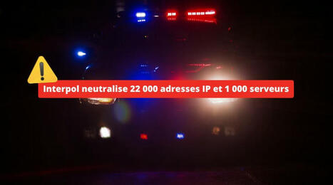 Cybers&eacute;curit&eacute; : Interpol neutralise 22 000 IP et 1 000 serveurs | Cybers&eacute;curit&eacute; | Scoop.it