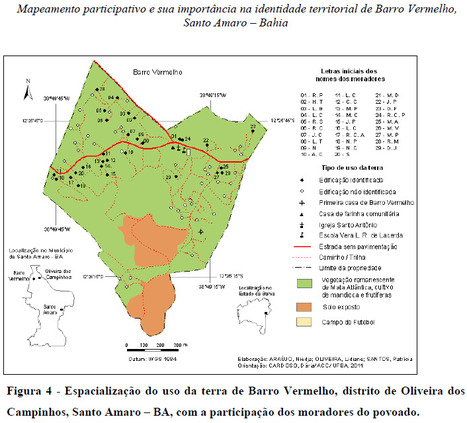 Mapeamento participativo e sua importância na identidade territorial de Barro Vermelho, Santo Amaro - Bahia | Araújo | Extensio: Revista Eletrônica de Extensão | Mapeamento participativo | Scoop.it