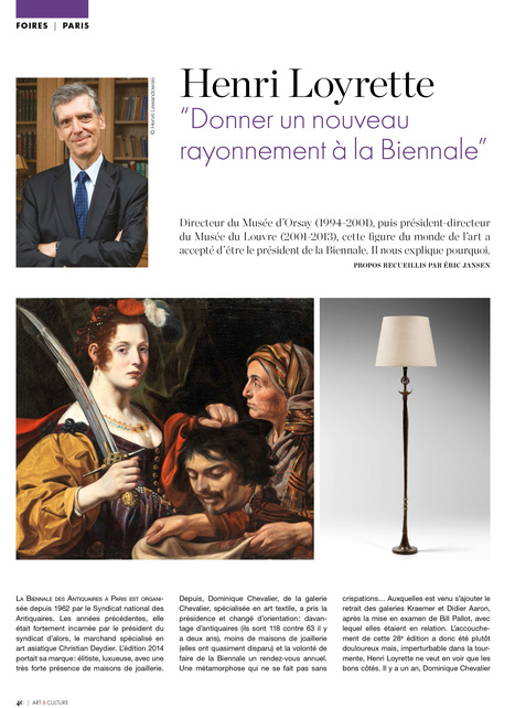 Henri Loyrette "Donner un nouveau rayonnement à la Biennale" (1/3) | La Biennale - Paris | Scoop.it