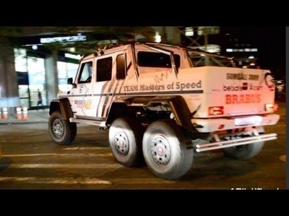 Gumball 3000 Brabus Mercedes G63 Amg 6x6 700 P