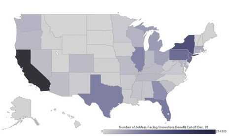 Long-Term Unemployment Benefits Are About To Expire — This Map Shows Where People Will Get Hit The Hardest | TheBottomlineNow | Scoop.it