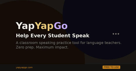 YapYapGo &mdash; Help Every Student Speak &mdash; YapYapGo | Tools for Teachers & Learners | Scoop.it