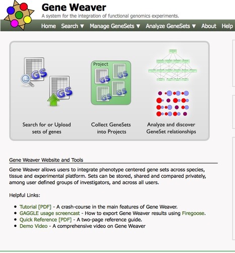 Gene Weaver | bioinformatics-databases | Scoop.it