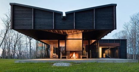 [inspiration] Une superbe maison bois à l’architecture et aux matériaux locaux au bord du lac Michigan | Build Green, pour un habitat écologique | Scoop.it