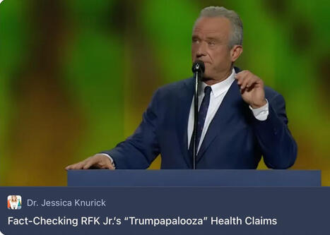 &ldquo;He continues to make claims that are misleading or unsupported by the available data, and his speech last week was no exception. It&rsquo;s unfortunate that someone who shows such disregard for evidence... | H&eacute;sitations Vaccinales: Observatoire HESIVAXs | Scoop.it