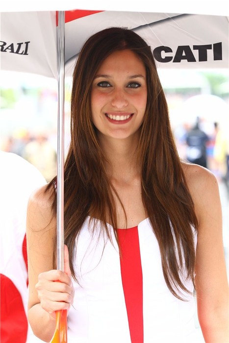 Picture Gallery of Catalunya MotoGP Girls | Visordown.com | Ductalk: What's Up In The World Of Ducati | Scoop.it