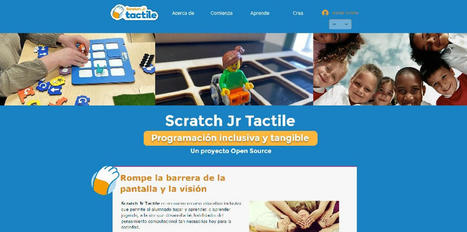 Scratch Jr Tactile: el proyecto que enseña pensamiento computacional al alumnado con discapacidad | educació S.XXI | Scoop.it