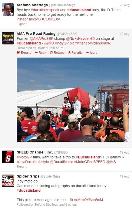 Why The Best Way To Watch Racing Might Be Twitter | Ducati.net | Desmopro News | Scoop.it