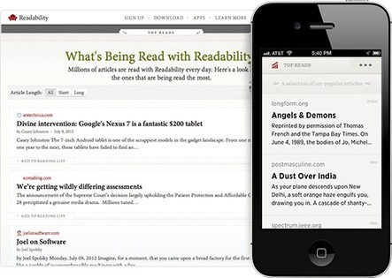Faster, Smarter Readability Apps for your iPhone, iPad, and iPod touch | Readability Blog | Eclectic Technology | Scoop.it