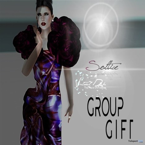 Soltice Dress Group Gift By Virtual Diva | Teleport Hub - Second Life Freebies | Teleport Hub | Scoop.it
