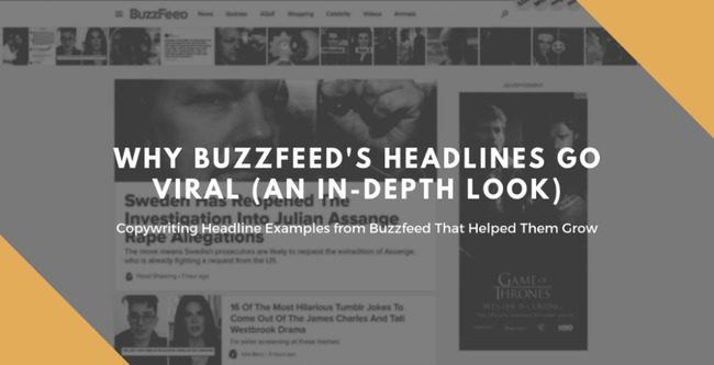 Copywriting Headline Examples - Why Buzzfeed Headlines Go Viral | Redacción de contenidos, artículos seleccionados por Eva Sanagustin | Scoop.it