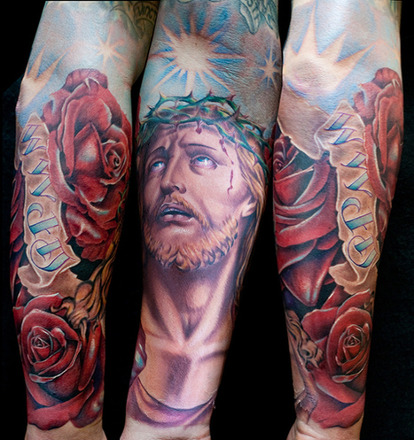 Tattoo Ideas For Men Religious Tattoo Ideas In Inktats Free