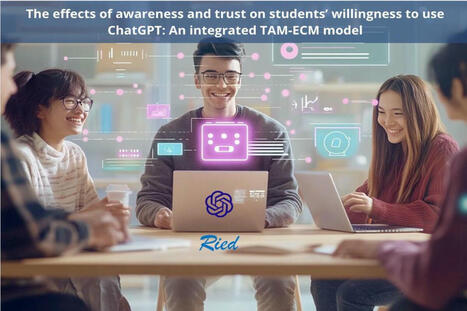 NUEVO-OnlineFirst. Efectos de la conciencia y confianza en la disposición estudiantil para usar ChatGPT: modelo TAM-ECM integrado  | Educación a Distancia y TIC | Scoop.it