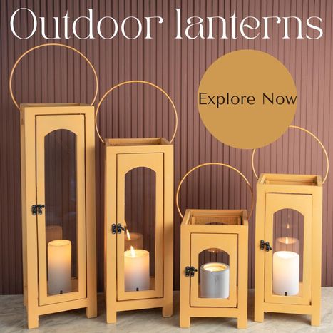 Outdoor Garden Candle Lanterns - Illuminate outdoor with lanterns | Home Decor Items and Accessories | Scoop.it