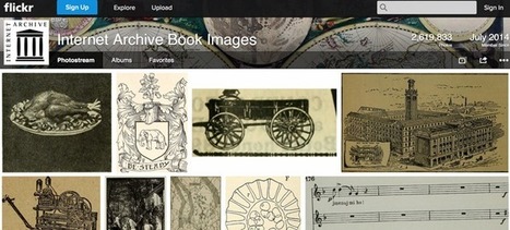 Internet Archive va publier 14 millions d'images réutilisables sur Flickr | Veille Éducative - L'actualité de l'éducation en continu | Scoop.it