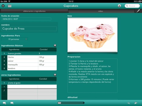 Cupcakes App Template | Database Templates For Bento | Bento Template Exchange | Learning Claris FileMaker | Scoop.it