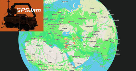 GPSJam GPS/GNSS Interference Map | IT helps the environment and science | Scoop.it