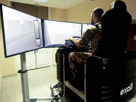 Le Service de l’Énergie Opérationnelle s'équipe en simulateurs de conduite chez Exail | DEFENSE NEWS | Scoop.it
