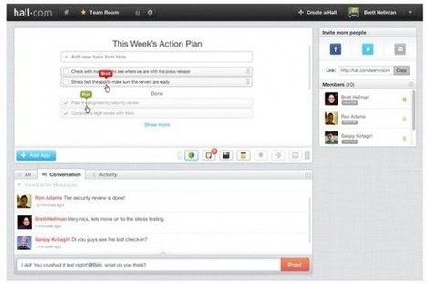 Hall – Una nueva plataforma de colaboración y trabajo en equipo | Al calor del Caribe | Scoop.it