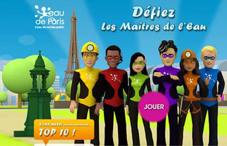 Les Ma&icirc;tres de l&rsquo;eau, un Serious Game de sensibilisation sur la qualit&eacute; de l&rsquo;eau &agrave; Paris | Seriousgameth&egrave;que | Scoop.it