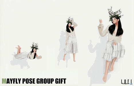 MayFly Pose Pack May 2025 Group Gift by loel | Teleport Hub - Second Life Freebies | Second Life Freebies | Scoop.it