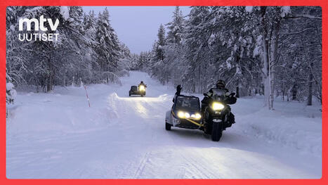 Ranskalaisia moottoripy&ouml;r&auml;ilij&ouml;it&auml; liikkuu talvisessa Lapissa | MTV Uutiset | 1Uutiset - Lukemisen t&auml;hden | Scoop.it