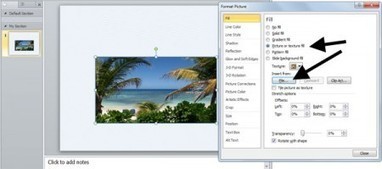 How to fill a shape in PowerPoint with a photo or image | Digital Presentations in Education | Scoop.it