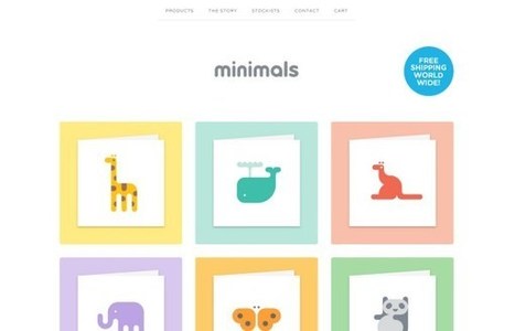 25 Beautiful Minimalistic Website Designs | Vandelay Design Blog | Best of Design Art, Inspirational Ideas for Designers and The Rest of Us | Scoop.it