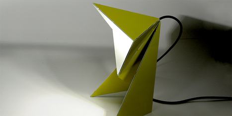 Lampe de Bureau Origami | Paper is beautiful | Scoop.it