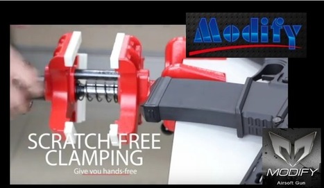 Modify Vise – the ultimate gun holder for airsoft techs? – YouTube | Thumpy's 3D House of Airsoft™ @ Scoop.it | Scoop.it