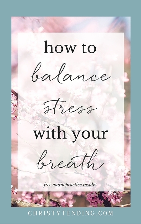 How to balance stress with your breath  | SELF HEALTH + HEALING | Scoop.it