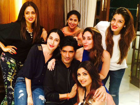 INSIDE PIX! Kareena, Alia, Sridevi, Urmila & Other Divas Had A Blast At Manish Malhotra’s B'day Bash | Bollywood Movies News | Scoop.it