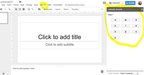 Easy Accents for Google Slides via @rmbyrne  | iGeneration - 21st Century Education (Pedagogy & Digital Innovation) | Scoop.it