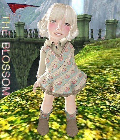 The Blossom ♥ Vintage Dress | 亗 Second Life Kingdom of Kids 亗 | Scoop.it