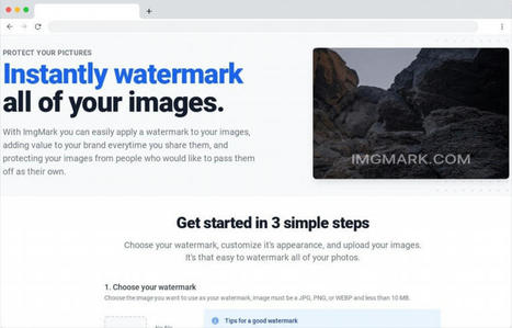 ImgMark: web gratuita para añadir marcas de agua a tus imágenes y fotos | TIC & Educación | Scoop.it
