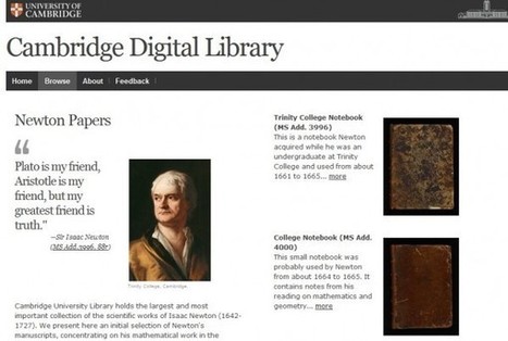 Miles de Manuscritos de Isaac Newton publicados en Internet.- | Matemáticas.- | Scoop.it