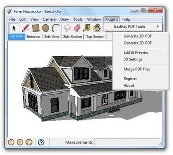 New 3D PDF Plugin for SketchUp – LastRay PDF Tools for SketchUp | The Daily CatchUp | SketchUp | Scoop.it