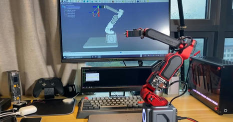 El brazo robot Open Source de Zhihui Jun es una obra de arte - BricoGeek.com | TECNOLOGÍA_aal66 | Scoop.it