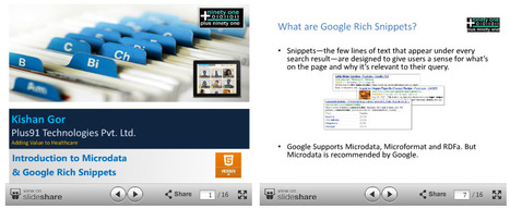 Introduction To Microdata and Google Rich Snippets | Code it | Scoop.it