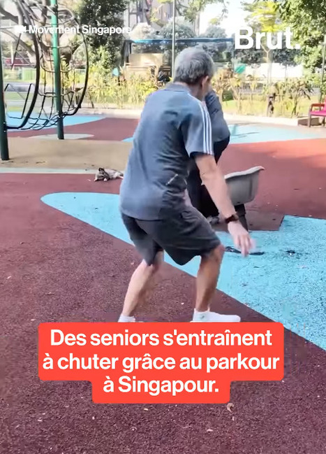 Des seniors s'entrainent &agrave; chuter gr&acirc;ce au parkour &agrave; Singapour | 4 - Nouvelles pratiques sportives | Scoop.it