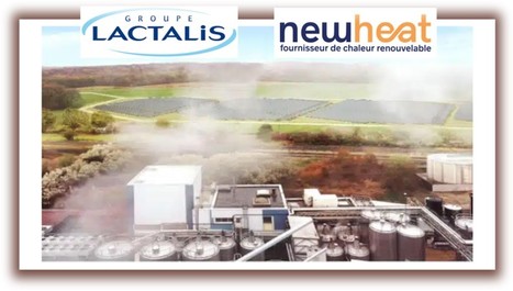 Newheat et Lactalis s'associent pour la construction de la plus grande centrale solaire thermique de France | Lait de Normandie... et d'ailleurs | Scoop.it