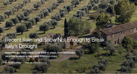 Recent Rain and Snow Not Enough to Break ITALY’s Drought | CIHEAM Press Review | Scoop.it
