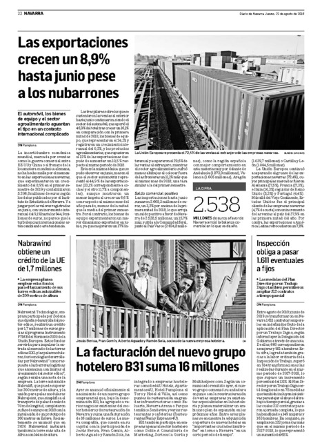 Las exportaciones crecen un 8,9% hasta junio pese a los nubarrones | Ordenación del Territorio | Scoop.it