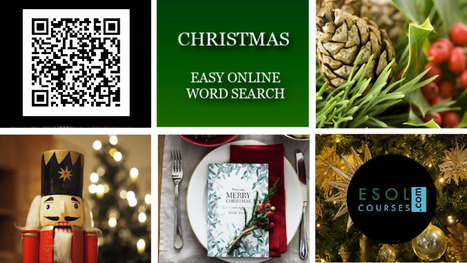 Christmas - Easy Online Word Search Puzzle For ESL Beginners | English Word Power | Scoop.it