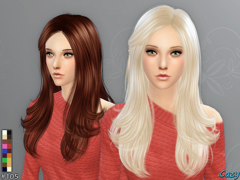 Cazy's Starlight Hairstyle - Sims 4 | Les Sims | Scoop.it