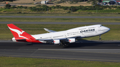 Qantas Draws Kangaroo In The Sky With Retired Boeing 747 | GTAV Technology and cartography in Geography | Scoop.it