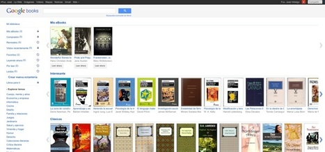 Google Books ahora con nueva interfaz | Educación, pedagogía, TIC y mas.- | Scoop.it