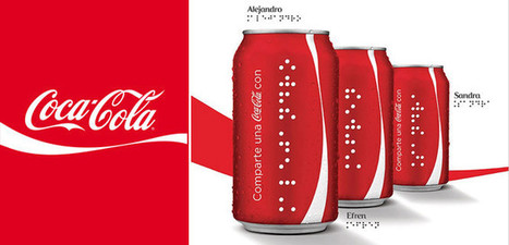 Des canettes de Coca-Cola personnalisées en braille ! - Le JCM | Social Food | Scoop.it