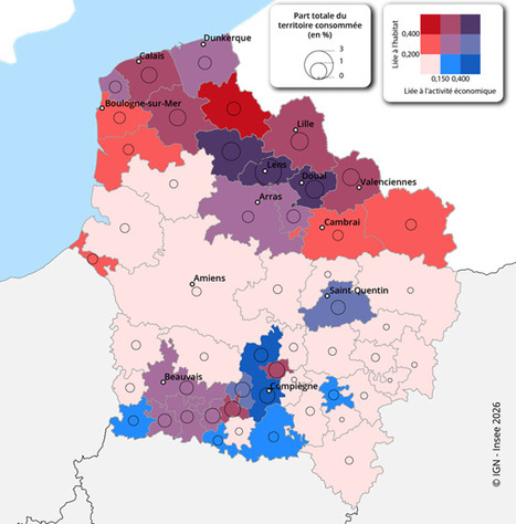 Les Hauts-de-France&nbsp;: premi&egrave;re r&eacute;gion de province pour la consommation d&rsquo;espace par l&rsquo;activit&eacute; &eacute;conomique - Insee Analyses Hauts-de-France - 210 | ZAN - Z&eacute;ro artificialisation nette | Scoop.it