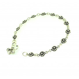 silver anklet jewellery online